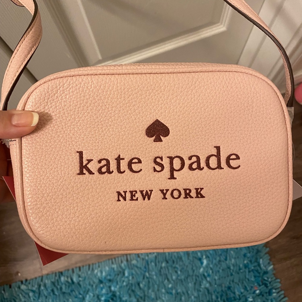 Pastel pink Kate Spade crossbody